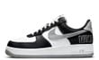 Nike Air Force 1 EMB Black Silver CT2301-001