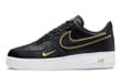 Nike Air Force 1 Gold Black Double Swoosh DA8481-001