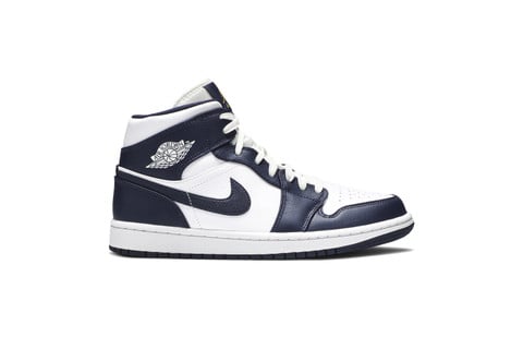 Air Jordan 1 Mid 'Obsidian' 554724-174