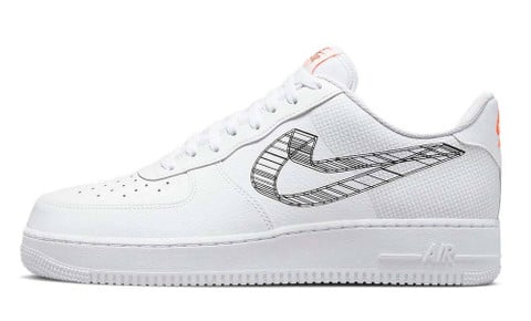 Nike Air Force 1 Low 3D Swoosh White DR0149-100