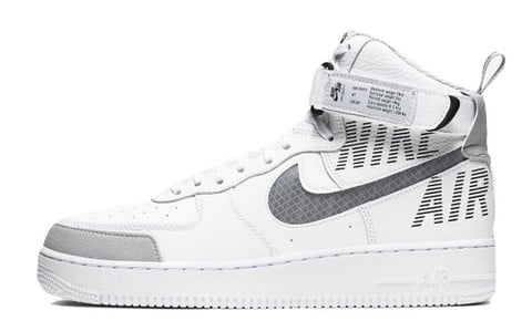 Nike Air Force 1 High White Grey CQ0449-100