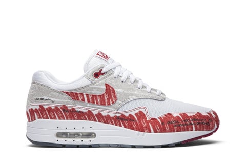 Air Max 1 'Sketch To Shelf - University Red'