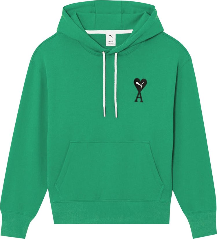 PUMA X AMI HOODIE 'VERDANT GREEN'