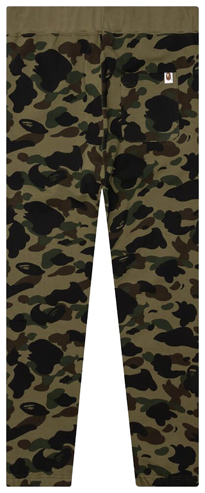 BAPE 1ST CAMO WIDE FIT SWEAT PANTS 'GREEN'