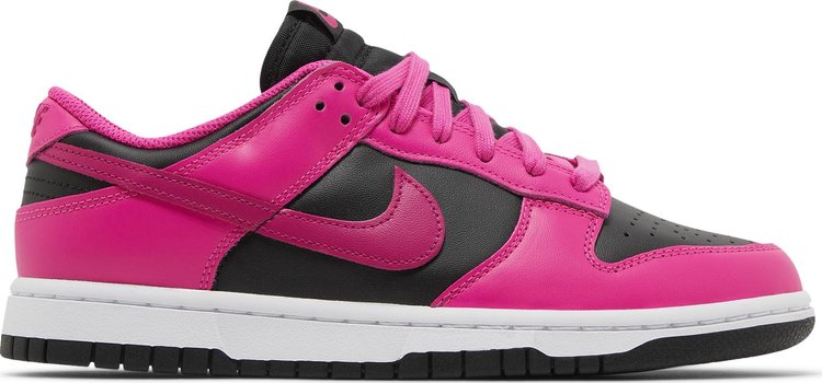 WMNS DUNK LOW 'FIERCE PINK BLACK'