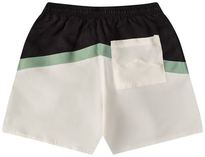 RHUDE AWAKEING SHORT 'BLACK/GREEN/CREME'