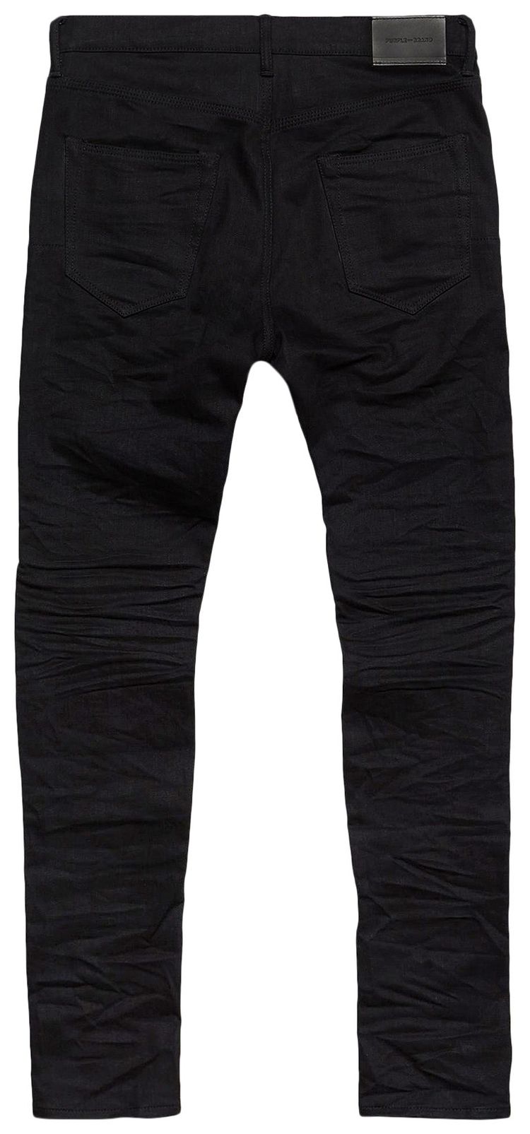 PURPLE BRAND LOW RISE SKINNY JEANS 'BLACK'