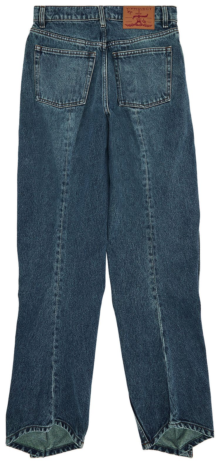 Y/PROJECT EVERGREEN BANANA JEANS 'VINTAGE BLUE'