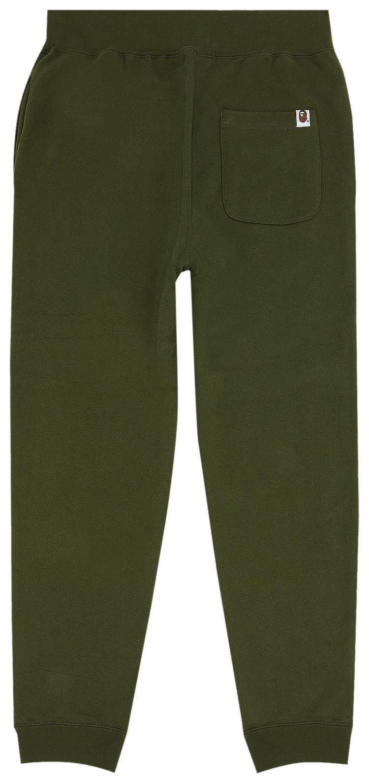 BAPE SHARK SWEAT PANTS 'OLIVE'