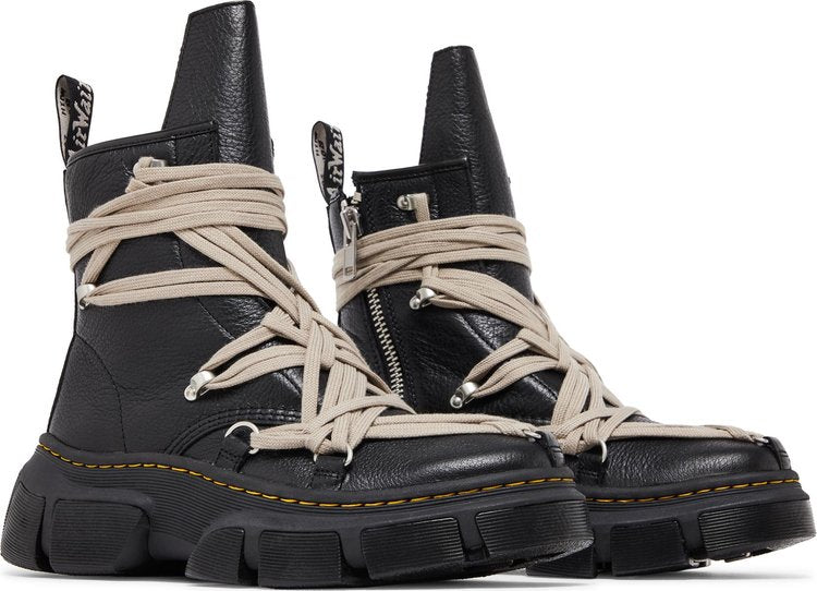 DR. MARTENS X RICK OWENS 1460 DMXL MEGALACE BOOT 'BLACK'