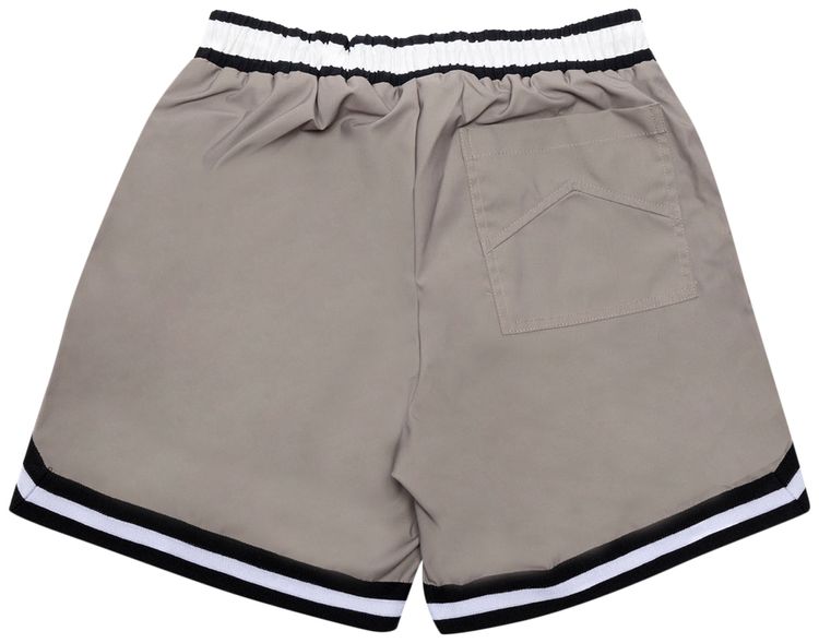 RHUDE BASKETBALL SWIM SHORT 'KHAKI'