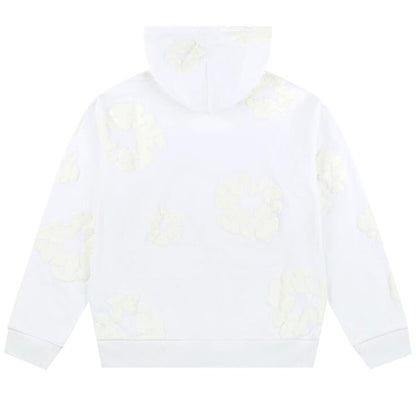 DENIM TEARS MONO COTTON WREATH SWEATSHIRT 'WHITE'