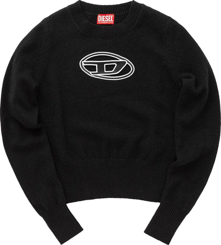 DIESEL M-AREESA SWEATER 'BLACK'