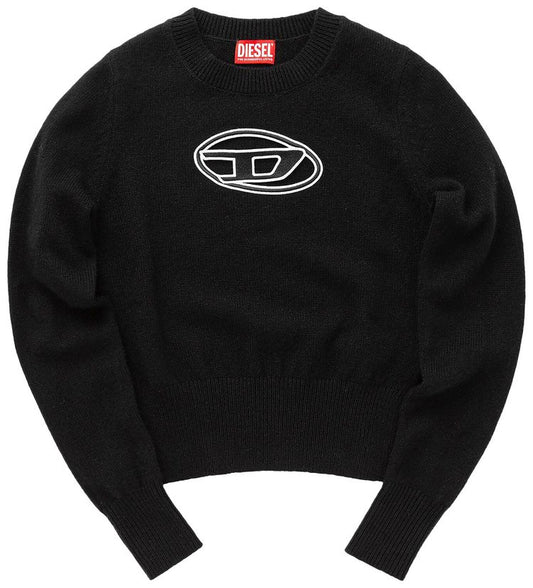 DIESEL M-AREESA SWEATER 'BLACK'