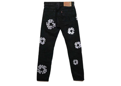 Denim Tears Bust Down Tears 501 Jeans Black