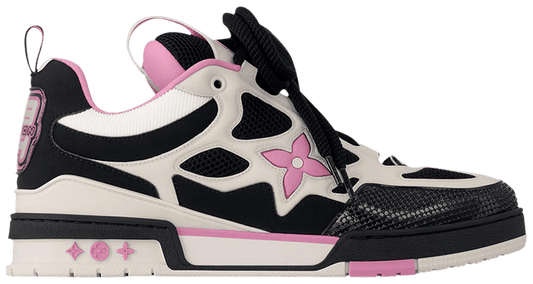 LOUIS VUITTON SKATE SNEAKER 'BLACK CREAM PINK'