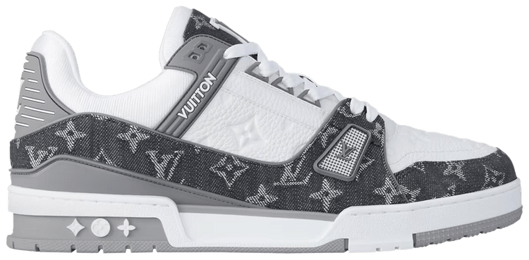 LOUIS VUITTON TRAINER 'MONOGRAM DENIM - GREY'