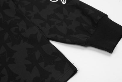 Chrome Hearts embroidered and printed long-sleeve T-shirt in Black