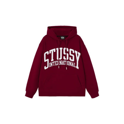 Stu$$y letter print hoodie