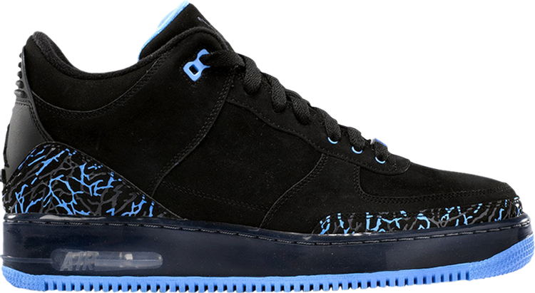 AIR JORDAN FUSION 3 'BLACK UNIVERSITY BLUE'