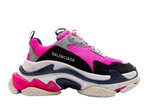 Balenciag* Wmns Triple S 'Fluo Pink'