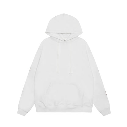 Chrome Hearts embroidered and printed heavy-duty hoodie in White