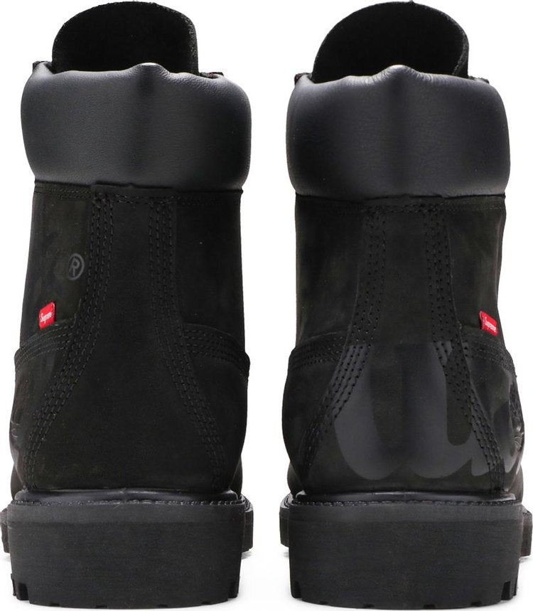 SUPREME X 6 INCH PREMIUM WATERPROOF BOOT 'BIG LOGO - BLACK'