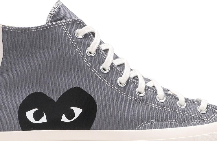 COMME DES GARÇONS PLAY X CHUCK 70 HIGH 'STEEL GRAY'