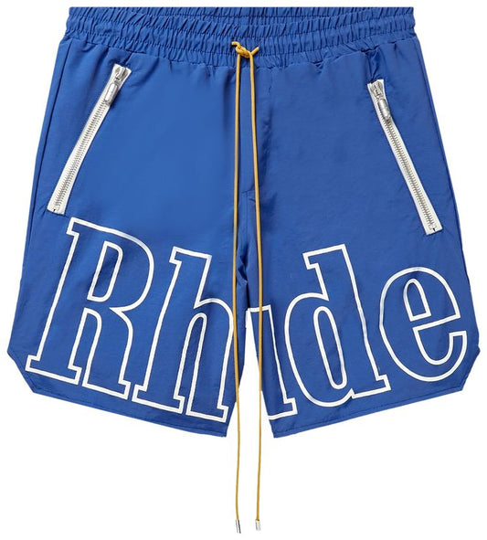 RHUDE LOGO SHORT 'BLUE'