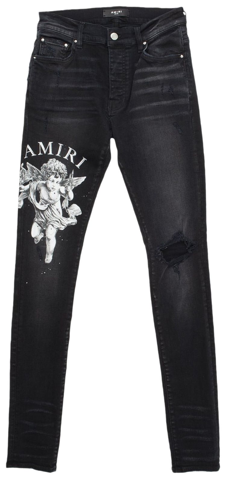 AMIRI CHERUB JEAN 'AGED BLACK'