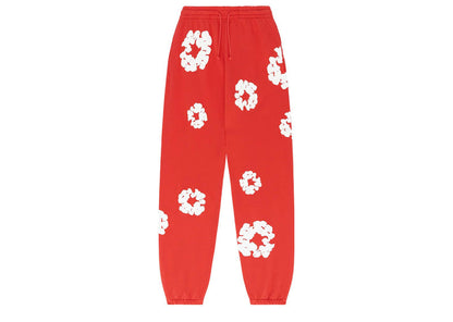 Denim Tears The Cotton Wreath Sweatpant Red