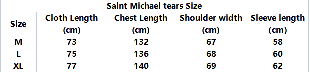 Saint Mich@el Tears Washed Distressed Salt-Treated 400g Heavy-Weight Vintage Terry Cloth Hoodie