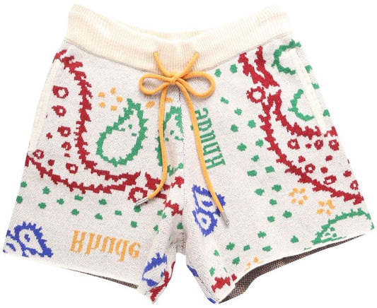 RHUE BANDANA SHORT 'CRÈME/MULTICOLOR'