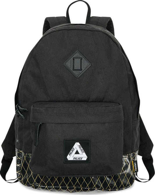 PALACE X-PAC COTTON CANVAS BACKPACK 'BLACK'