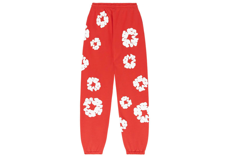 Denim Tears The Cotton Wreath Sweatpant Red