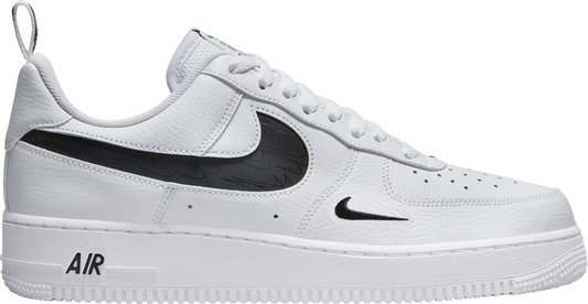 AIR FORCE 1 '07 LV8 'REFLECTIVE SWOOSH - WHITE BLACK'