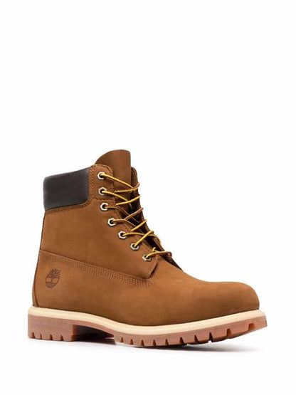 Timberland Lace-Up Leather Boots