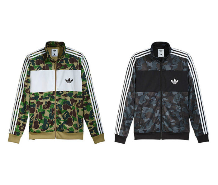 Bape A Bathing Ape X Adidas Firebird Tracktop Como Jacket