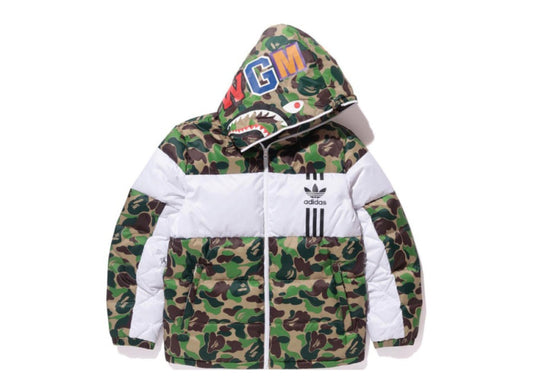 Bape A Bathing Ape X Adidas Down Jacket