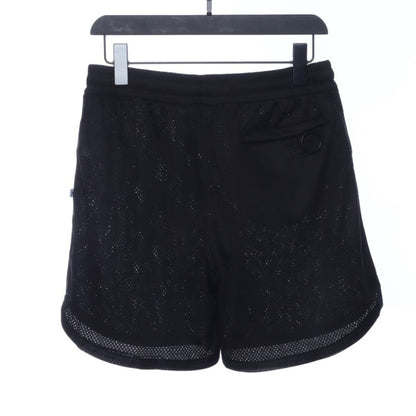 OW logo twill printed shorts