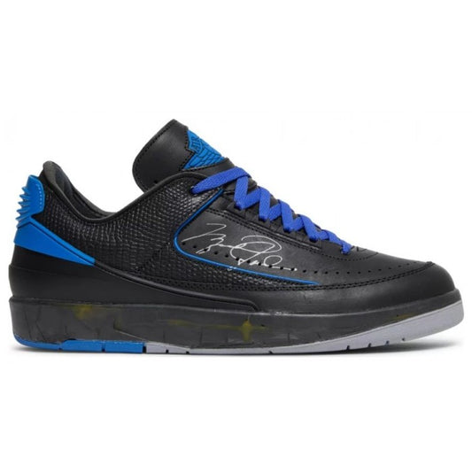 Off-White x Air Jordan 2 Retro Low SP 'Black Varsity Royal'