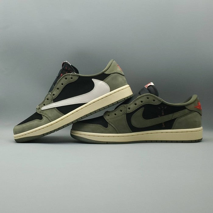 Travis Scott x Air Jordan 1 Low OG SP 'Black Olive'