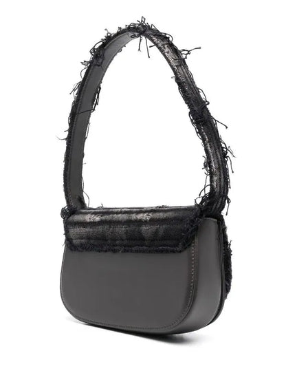 DIESEL 1DR LEATHER SHOULDER BAG