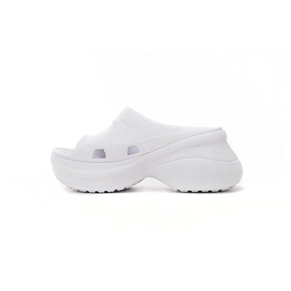 Balenciaga x Crocs Pool Slide Sandals White (Women's)