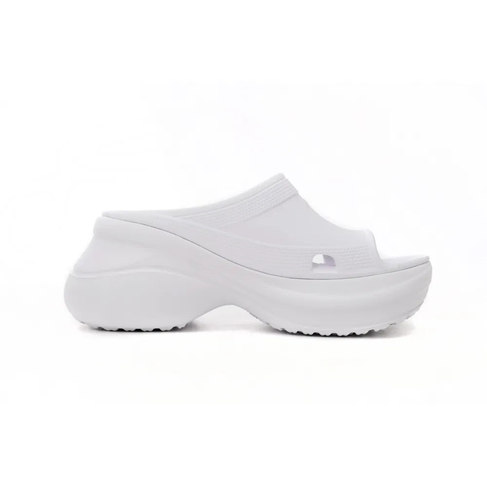 Balenciaga x Crocs Pool Slide Sandals White (Women's)