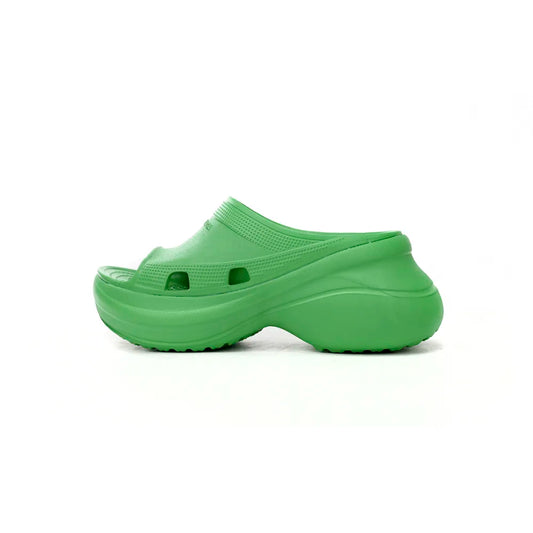 Balenciaga x Crocs Pool Slide Sandals Green (Women's)