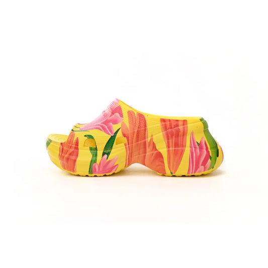 Balenciaga x Crocs Pool Slide Sandals Tulip Print Multi (Women's)