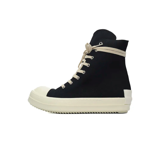 Rick Owens DRKSHDW Sneaks High Black Milk