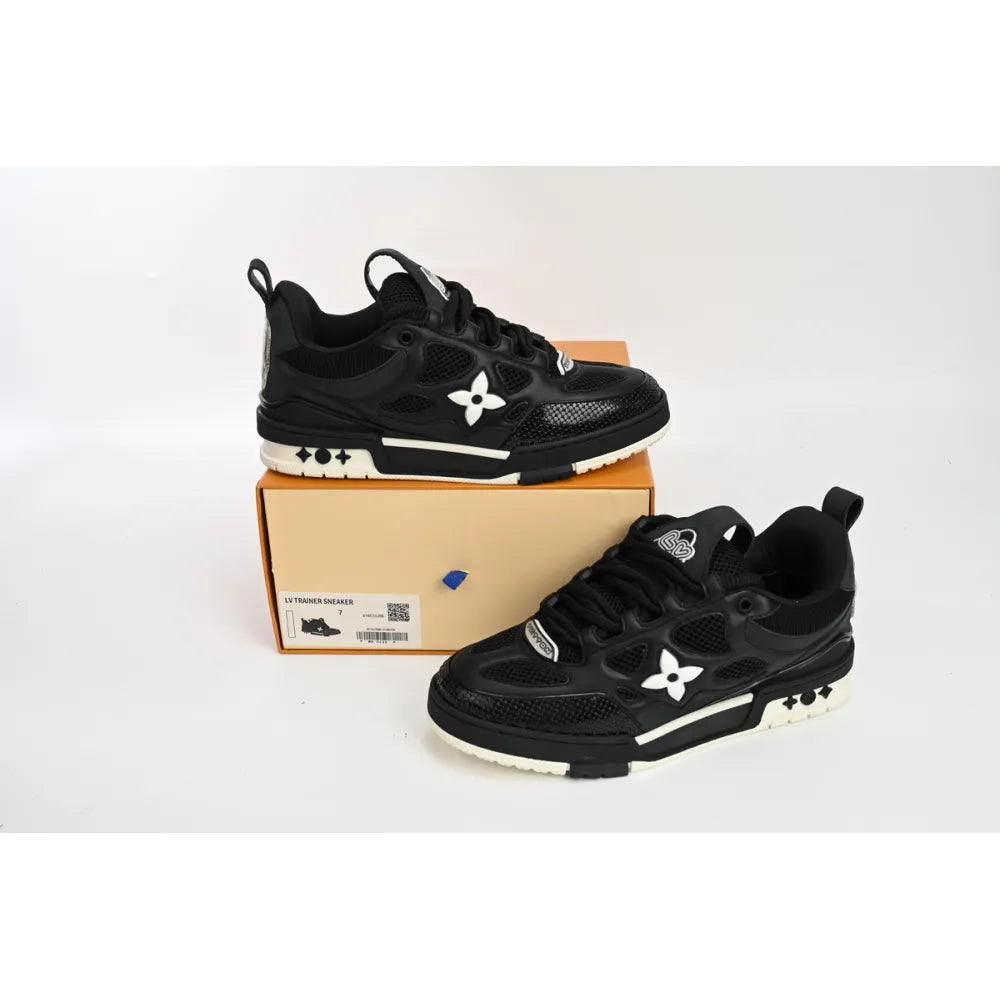 Louis Vuitton LV Skate Sneaker Black White