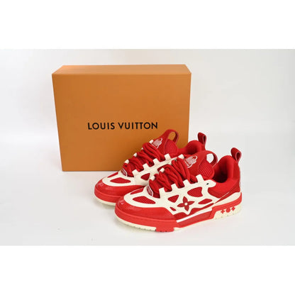 Louis Vuitton LV Skate Sneaker Red White